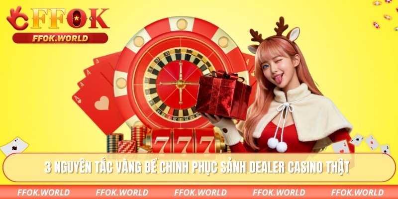 3 nguyên tắc vàng để chinh phục sảnh dealer casino thật